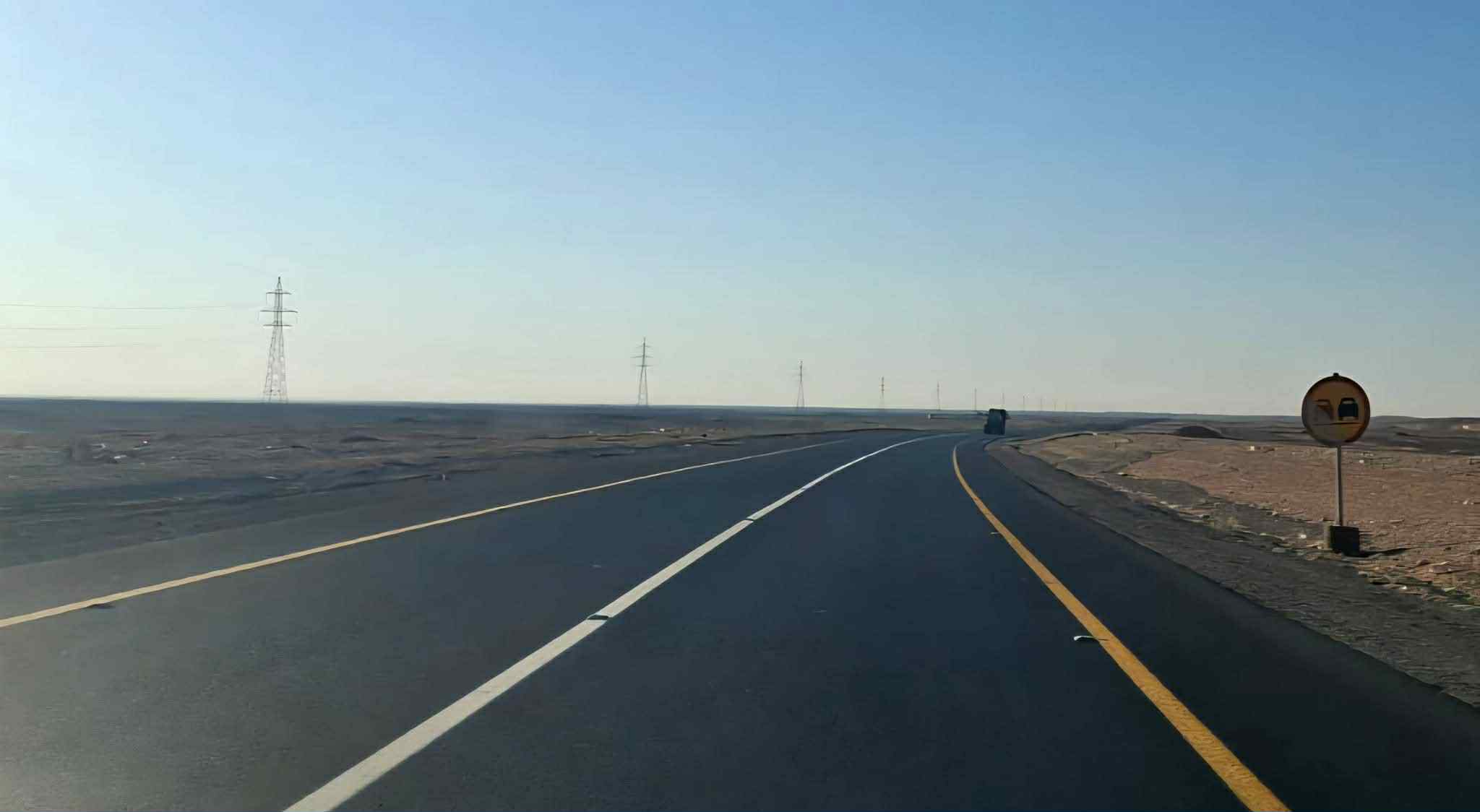 The Ministry of Public Works completes the first phase of the Ma'an–Al-Shaidiya–Al-Mudawwara Road Rehabilitation Project.