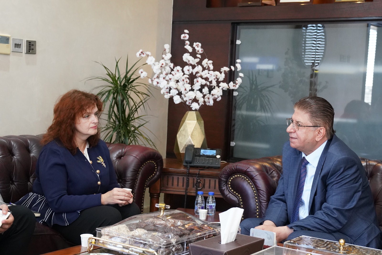 Jordan Phosphate Mines, Ukrainian Embassy explore cooperation in fertilizer industry