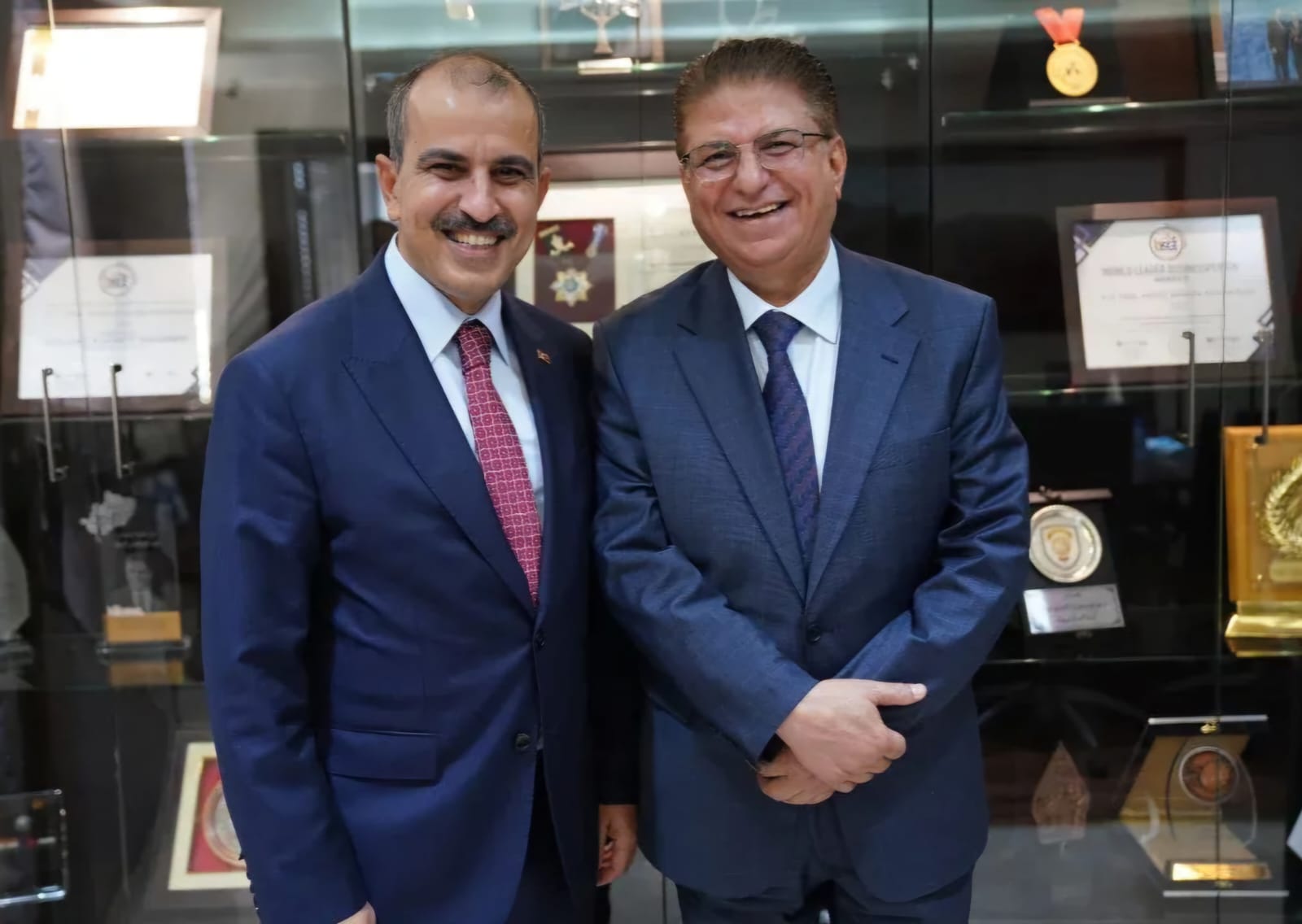 The CEO of the Phosphate Company discusses enhancing joint cooperation with the Turkish Ambassador to Amman.